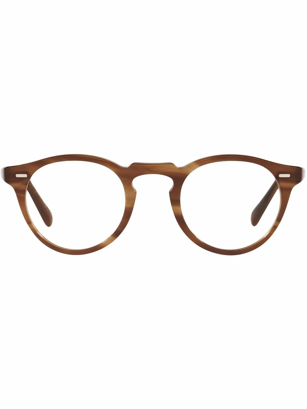 

Очки Gregory Peck в круглой оправе Oliver Peoples, белый