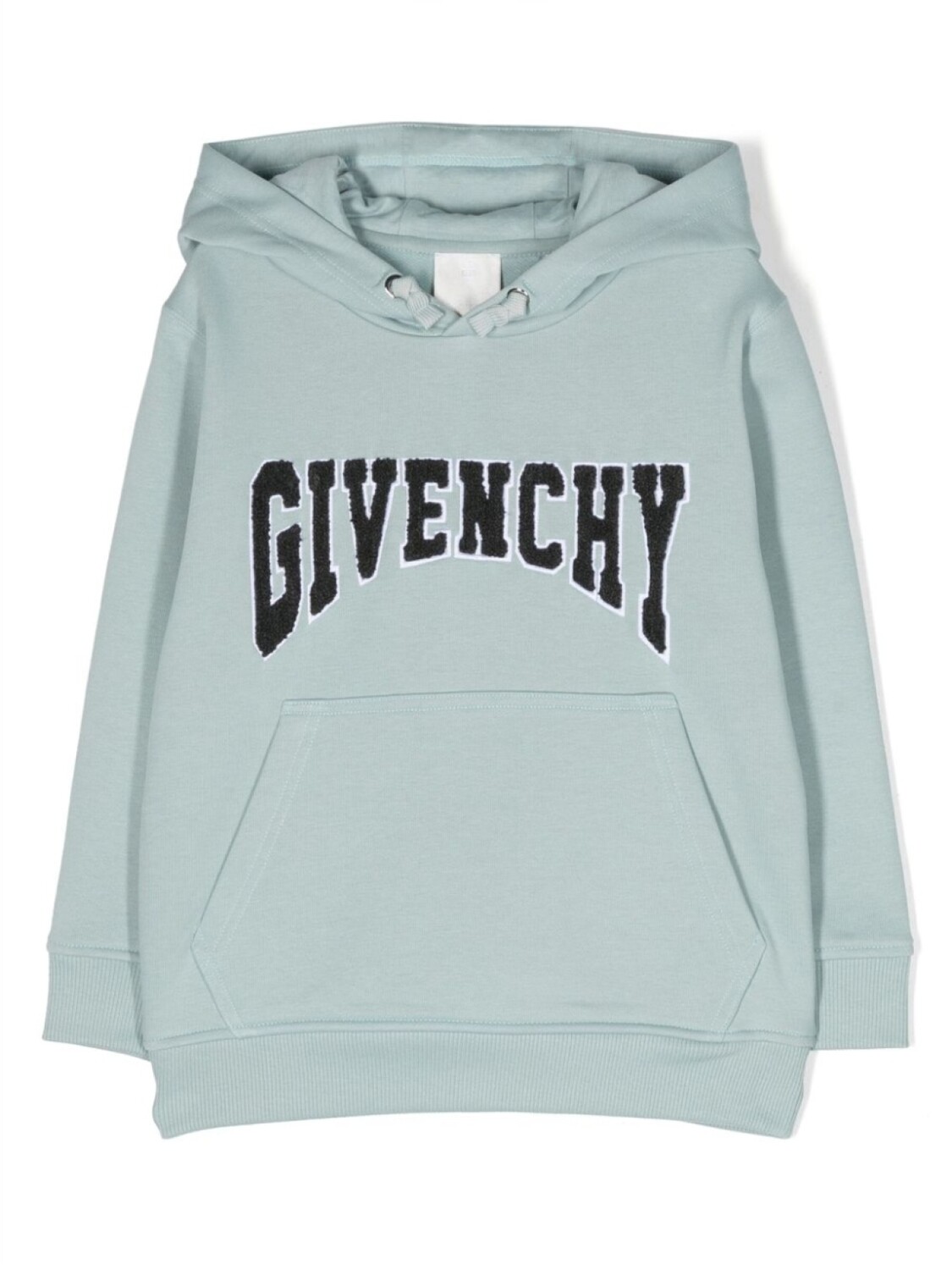 

Givenchy Kids худи с нашивкой-логотипом, синий