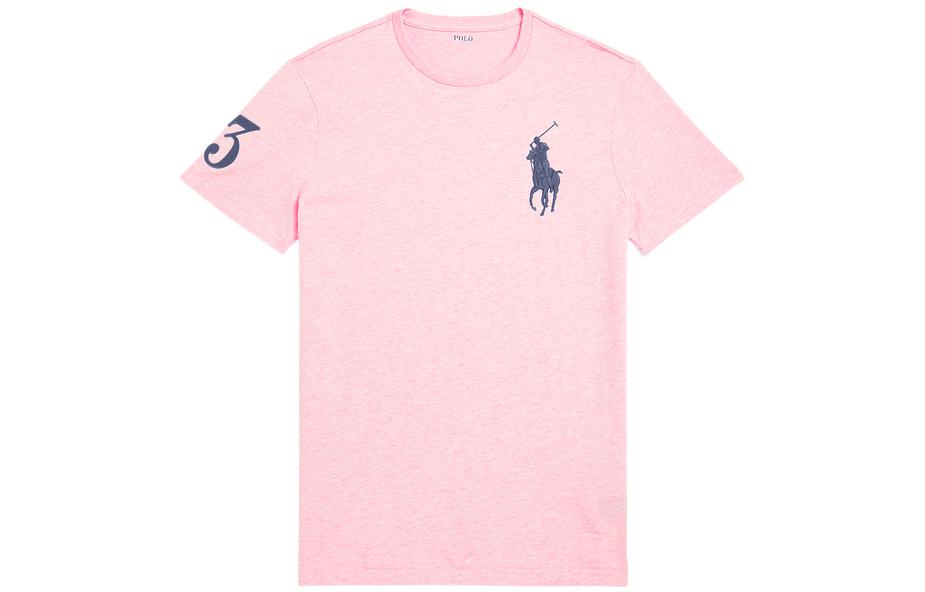 

Футболка поло Ralph Lauren розовая мужская