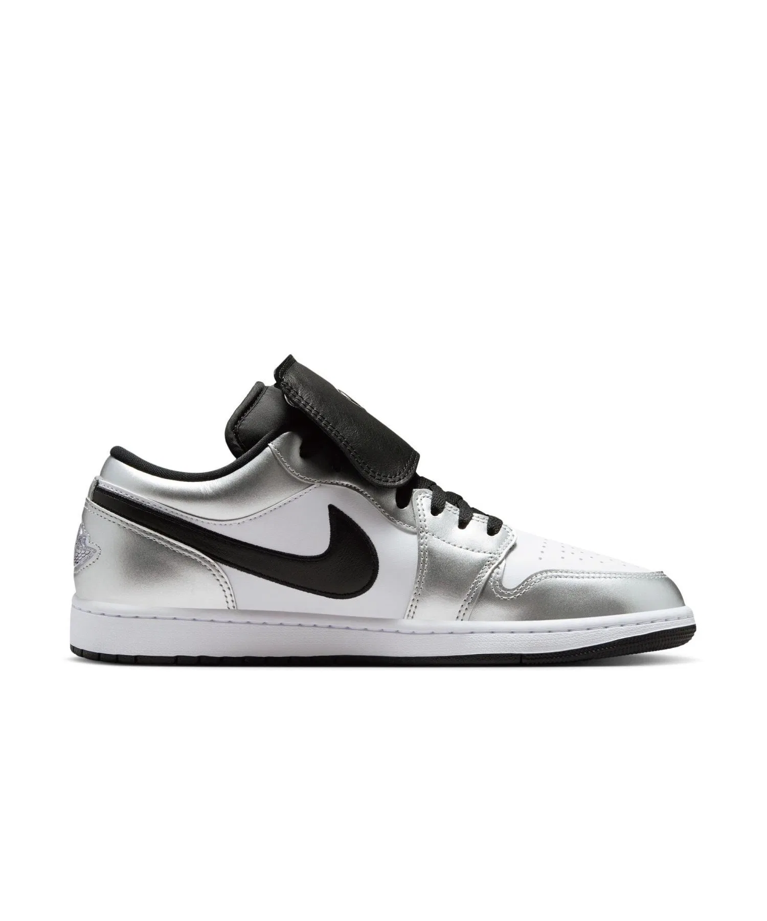 Мужские кроссовки AIR JORDAN 1 LOW SE из натуральной кожи Jordan Brand белые — фото 2