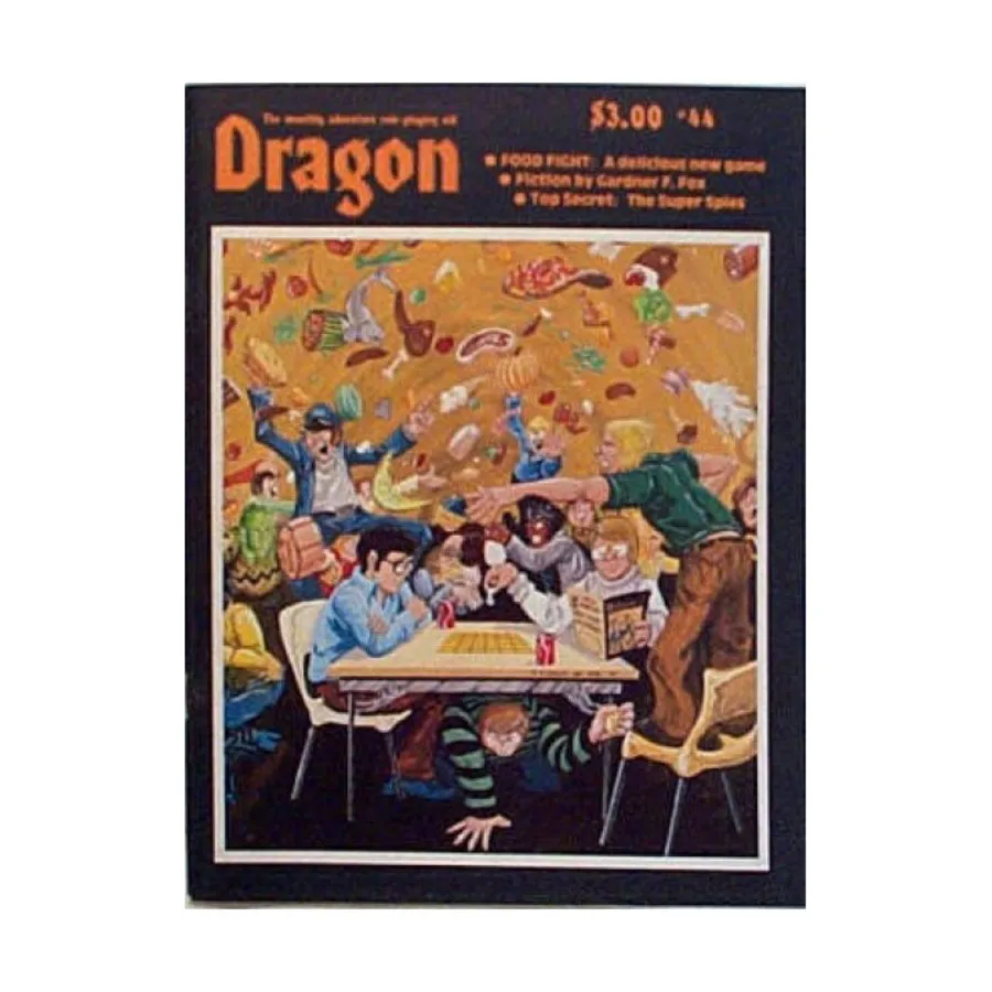 

Журнал #44 w/Food Fight, Dragon Magazine #01 - #50