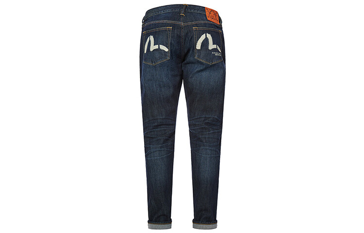 

Джинсы мужские деним синие Evisu, синий