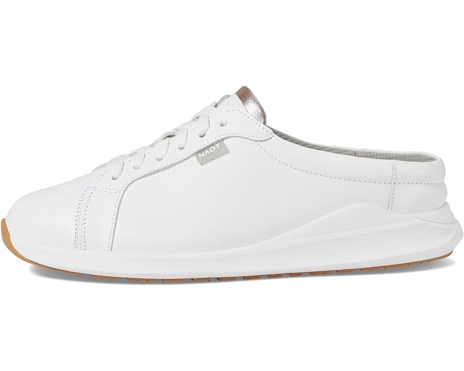 Кроссовки Naot Radon, цвет Soft White Leather/Silver Threads Leather — фото 4