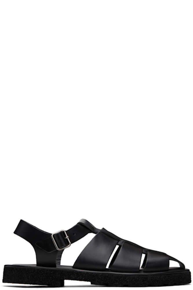 

Сандалии Sandoval Fisherman из черной кожи Paul Smith