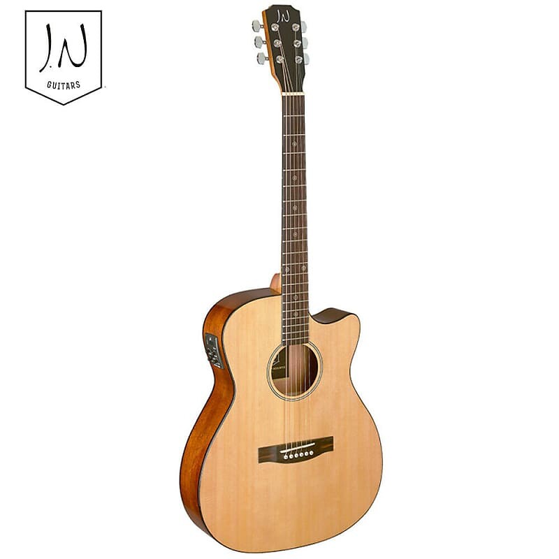 

Акустическая гитара James Neligan BES-ACE N Bessie Series Auditorium Solid Spruce Top 6-String Acoustic-Electric Guitar