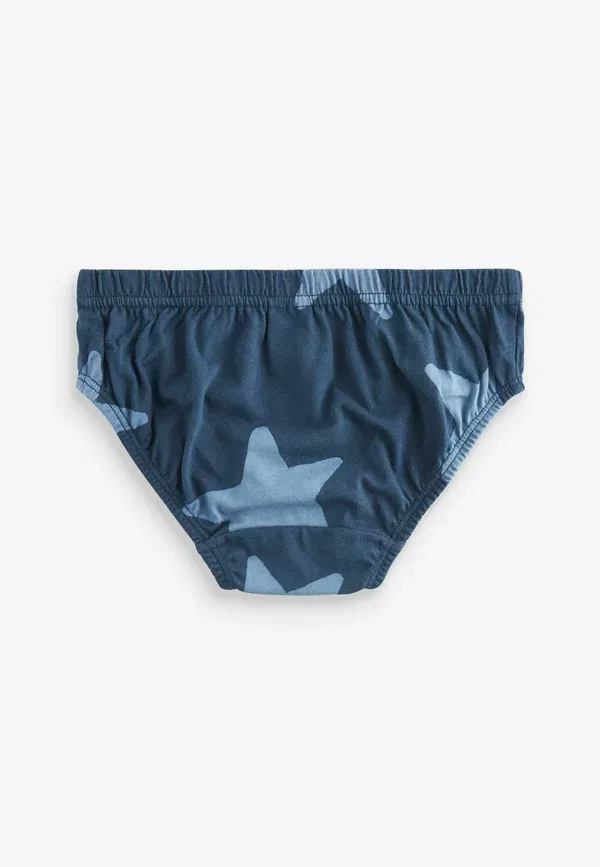 Трусы боксеры Next 10 pack standard briefs, синие звезды и полоски — фото 2