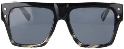 

Солнцезащитные очки квадратной формы большого размера 2026 года для женщин и мужчин, винтажные солнцезащитные очки с черным градиентом, плоские очки MTZJH, C2