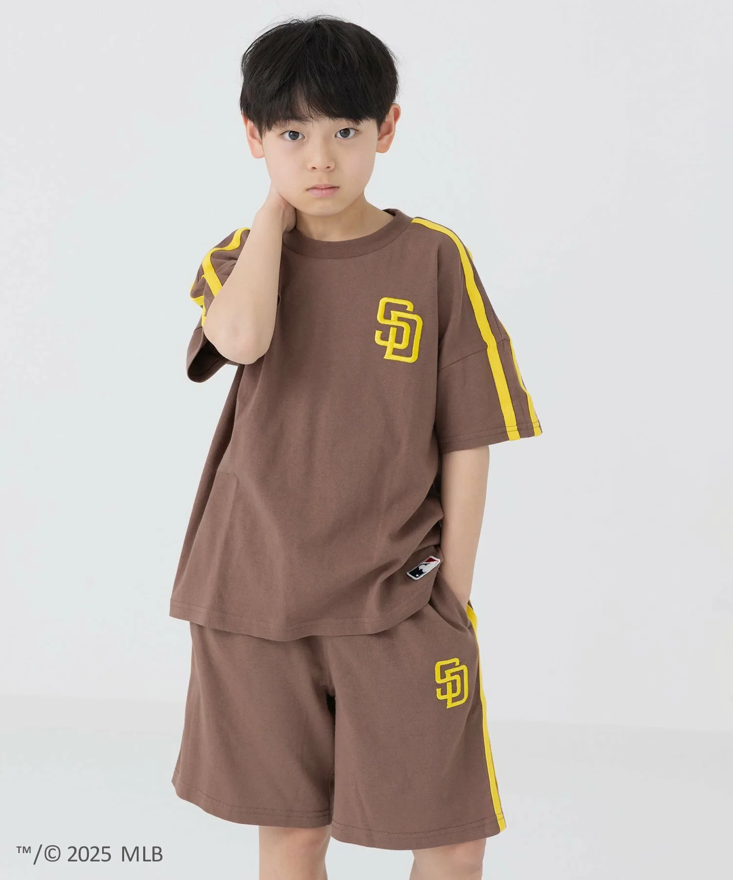 Футболка Настройка Mlb, Mocha — фото 4