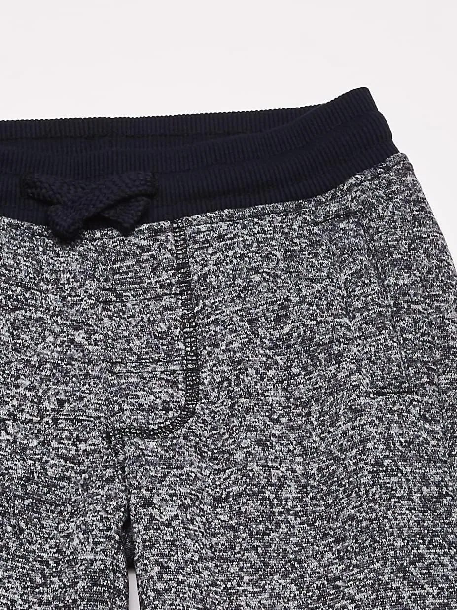 Спортивные брюки Southpole для мальчиков из флиса Active Basic, Marled Grey (Marled Navy (Rubber Logo At Back) — фото 3