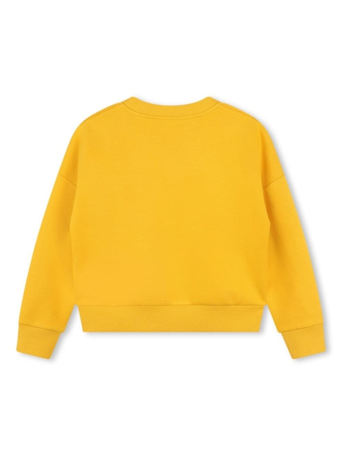 Kenzo Kids толстовка с графичным принтом, желтый — фото 2