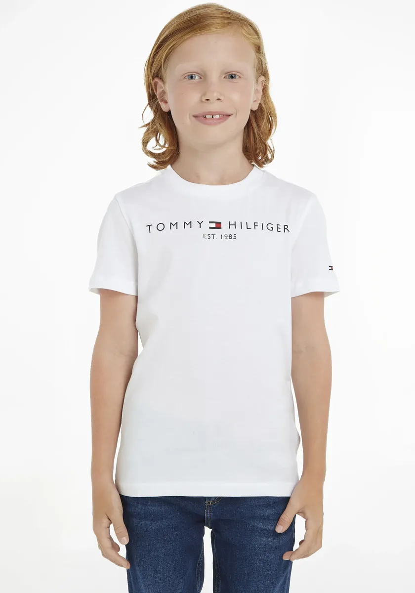 Футболка Tommy Hilfiger "ESSENTIAL TEE", белый — фото 2