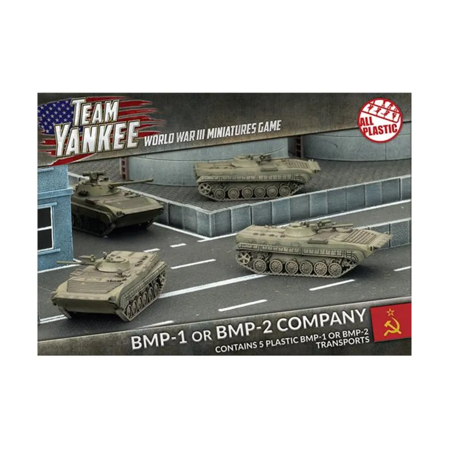 

Рота БМП-1 или БМП-2 (пластик), Team Yankee - World War III - Soviet Army (1:100)
