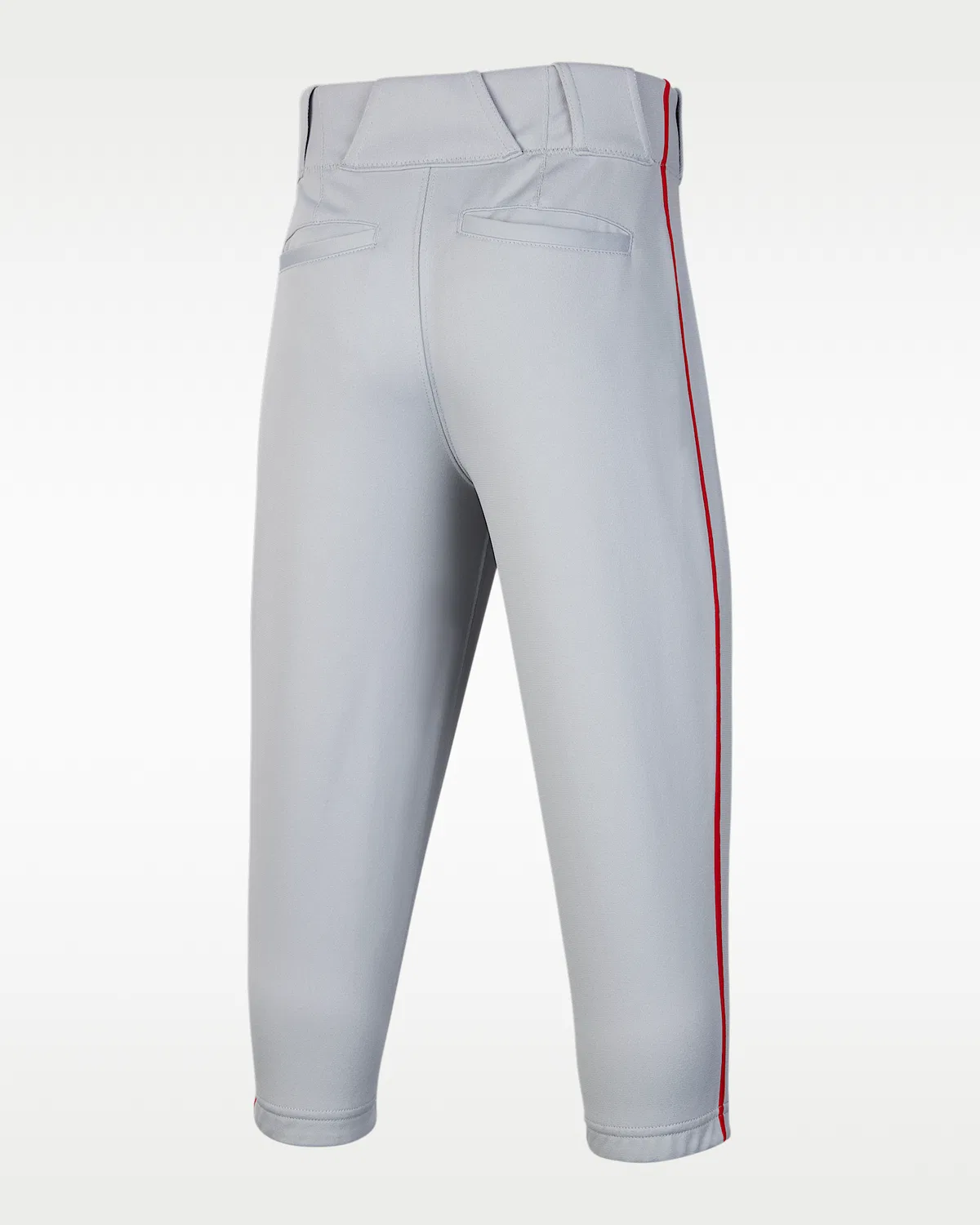 Детские бейсбольные штаны Nike Vapor Select 2, Wolf Grey/University Red/Black — фото 2