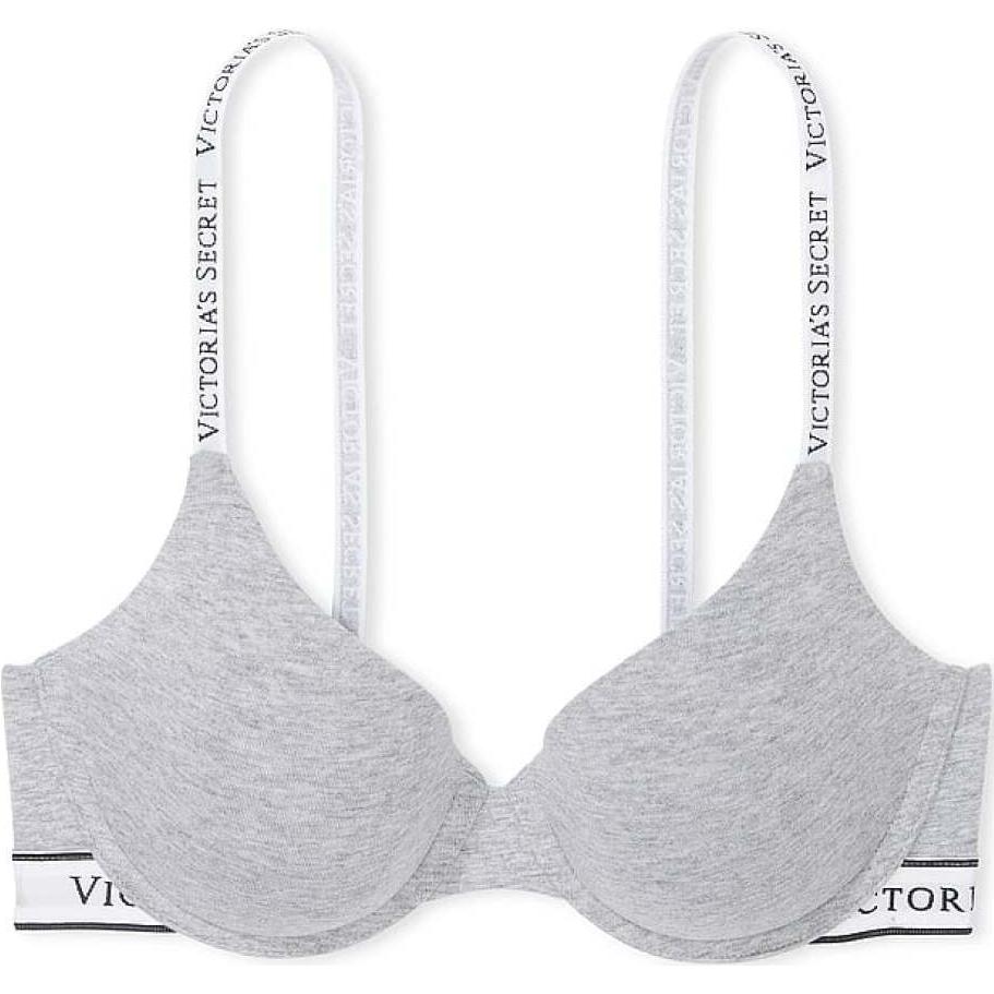 

Футболка Victoria's Secret Bra Women's Hemlock Gray, Heather Gray