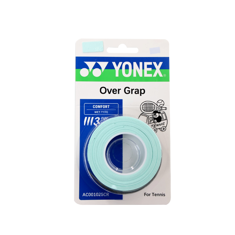 

YONEX Лента для рукоятки бадминтонной ракетки Yellow/Light Mint Green/ Polyurethane Play Thin, набор из 3 штук