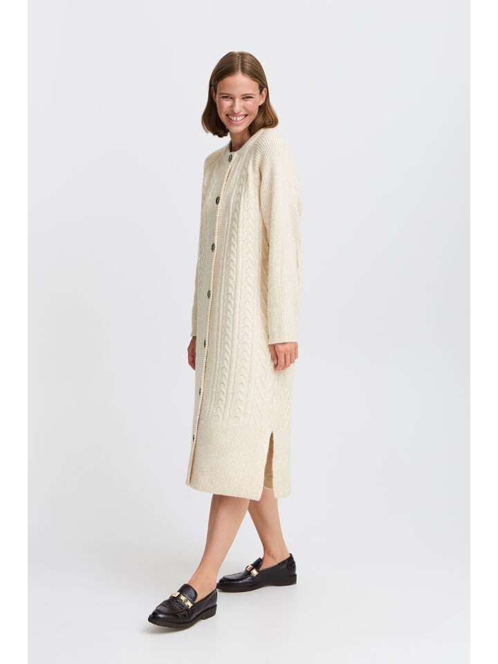 

Кардиган b.young Strickjacke BYNELLO CARDIGAN - 20815628 modische Strickjacke, бежевый