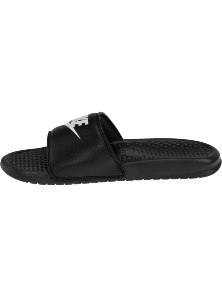 Кроссовки Nike Benassi JDI черного цвета — фото 2