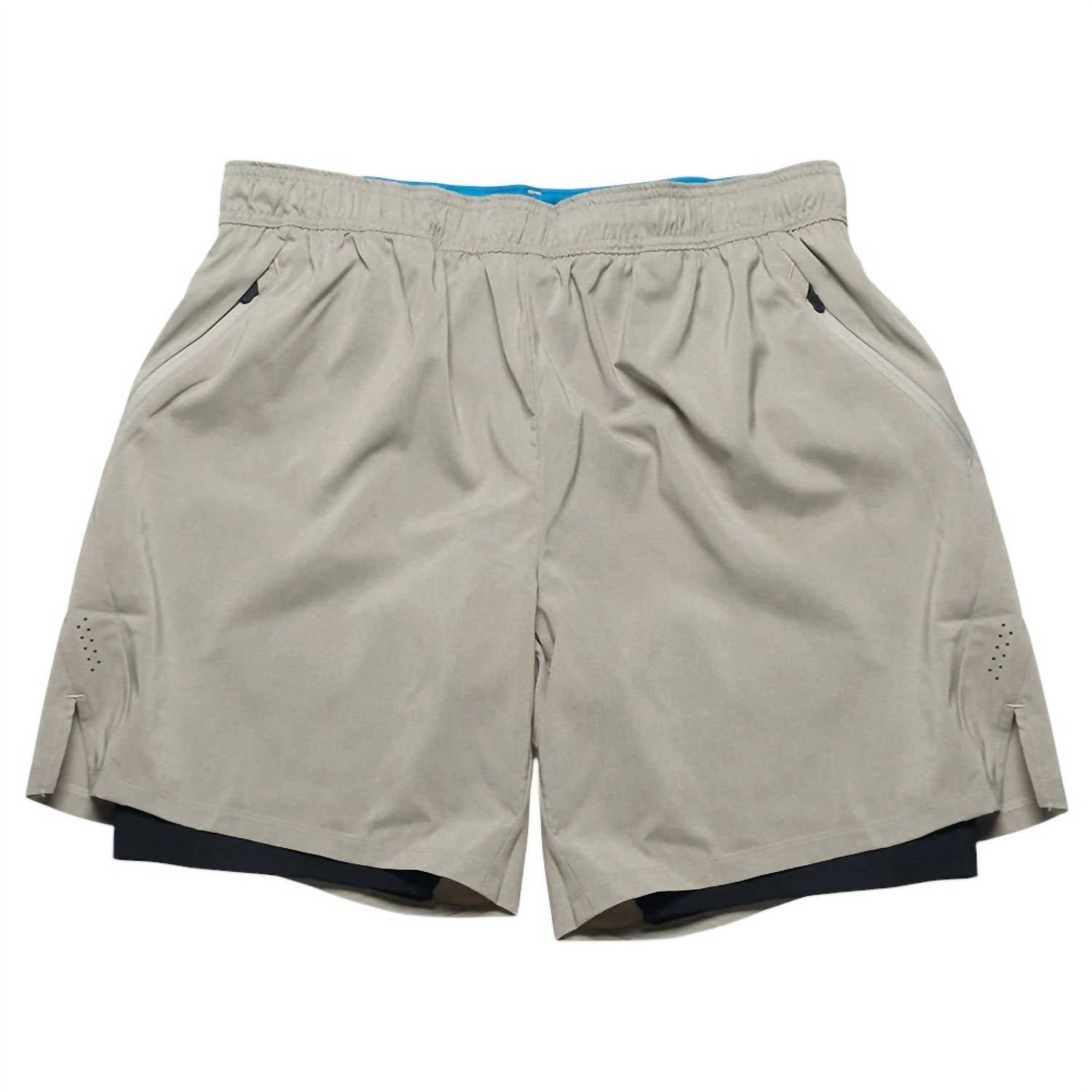 

Женские шорты Alpha 5 в 2 в 1 в винтажном цвете хаки MIZUNO