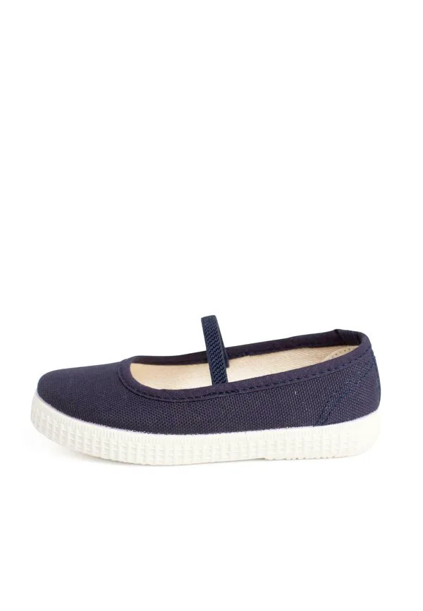 Детские туфли cinta elástica suela tenis Pisamonas, Azul Marino