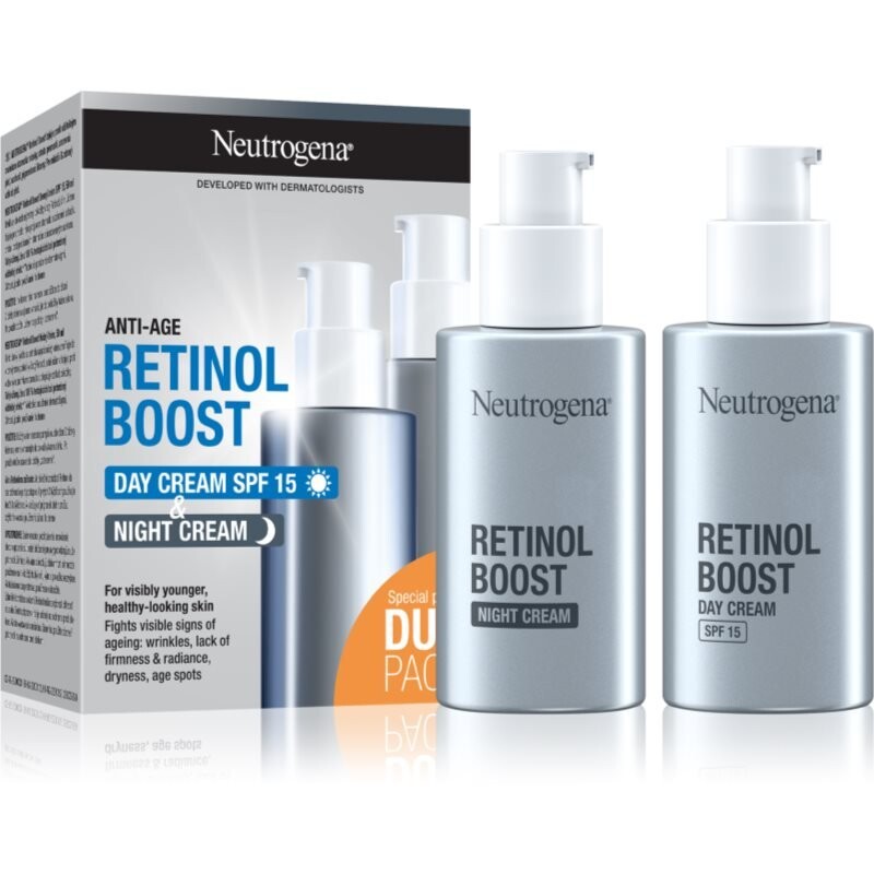 

Neutrogena, Retinol Boost, набор косметики с ретинолом, 2 шт