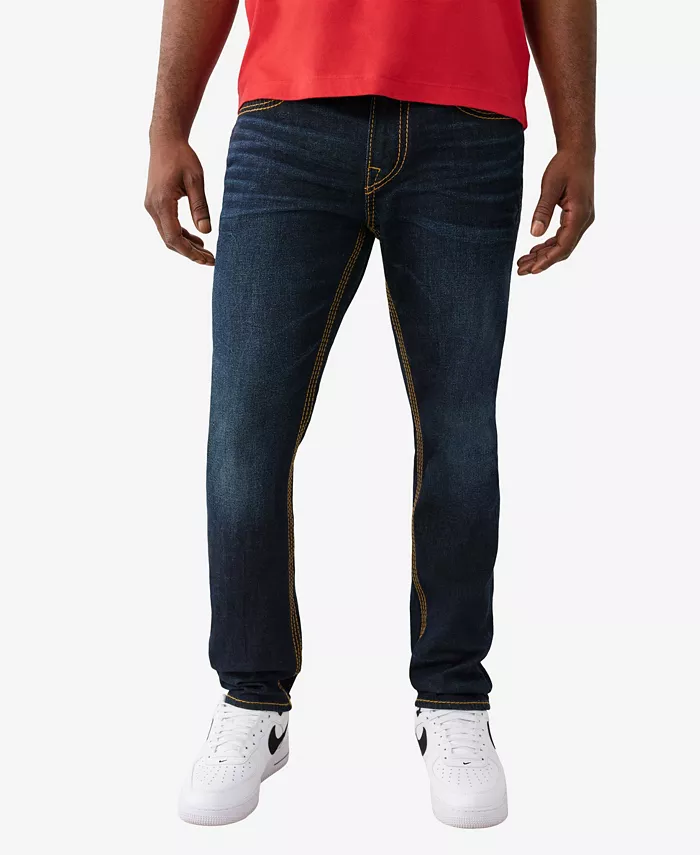 

Мужские узкие джинсы Rocco Triple Big T True Religion, синий