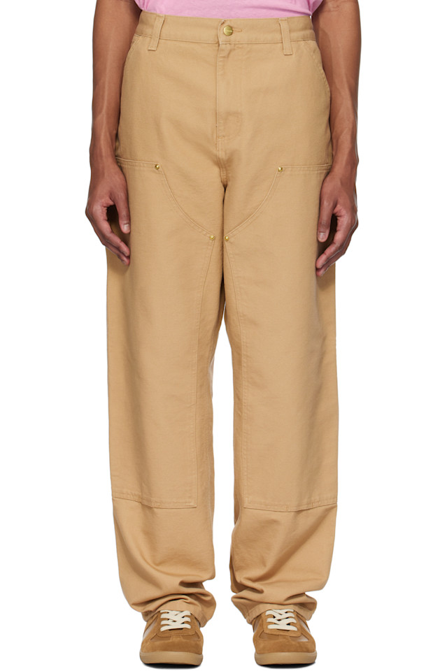 

Брюки с усиленными коленями Carhartt Work In Progress, коричневый