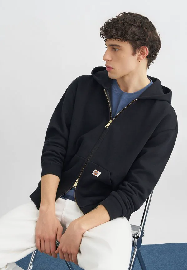 

Толстовка fostoria на молнии Dickies, Black, Черный, Толстовка fostoria на молнии Dickies, Black