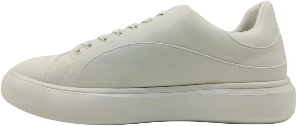 Мужские кроссовки Trussardi 77A00537 на платформе, повседневные, для ходьбы, белые — фото 2