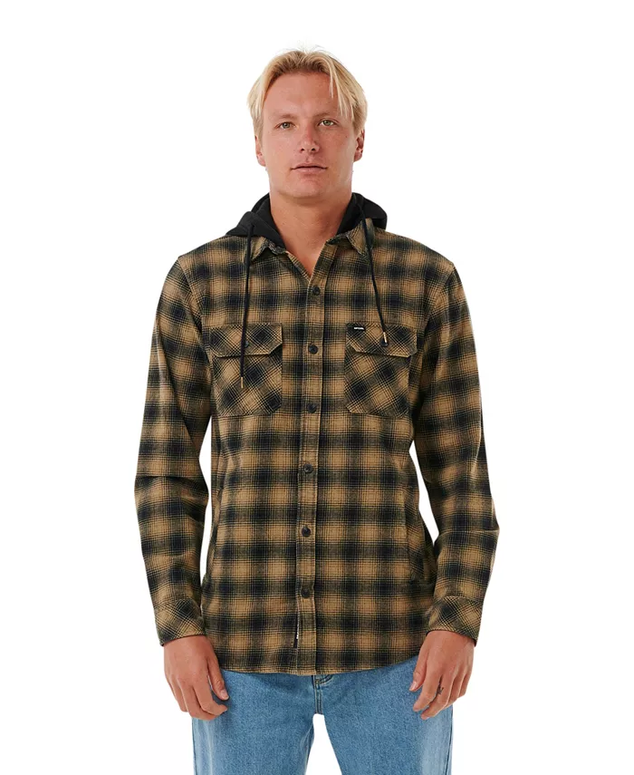 

Мужская фланелевая рубашка с капюшоном Grunter Rip Curl, мультиколор