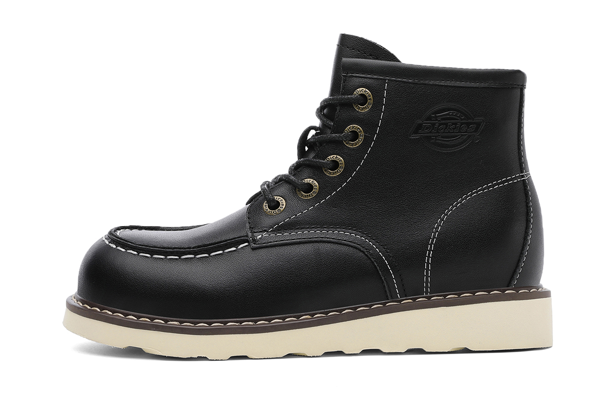 

Скользостойкие противоударные износостойкие увеличивающие рост высокие ботинки черные детские Dickies