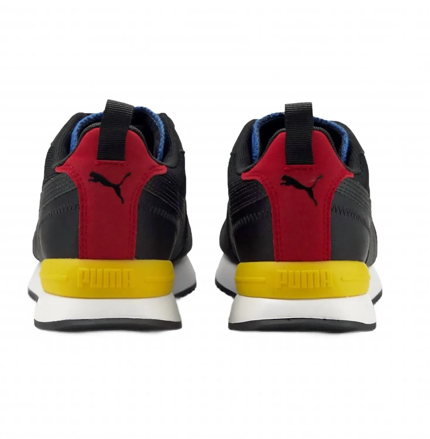 Puma Мужские кроссовки R78 черного цвета, модель High Risk Red — фото 4