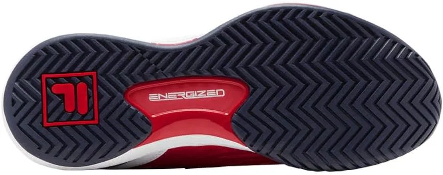 Мужские кроссовки FILA Speedserve Energized, 2-White Fila Red Fila Navy — фото 4