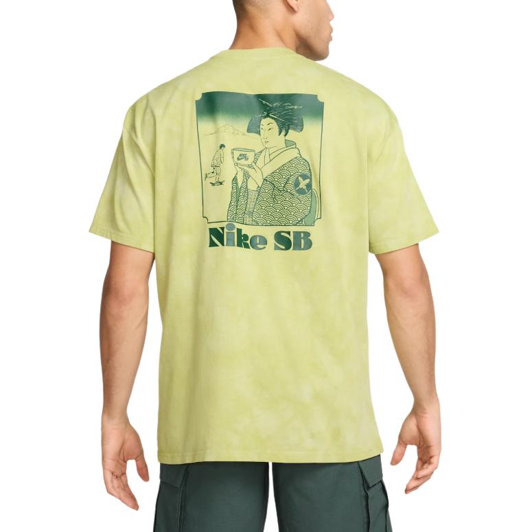 Nike Футболка Yuto Horigome SS25 мужская olive green — фото 4