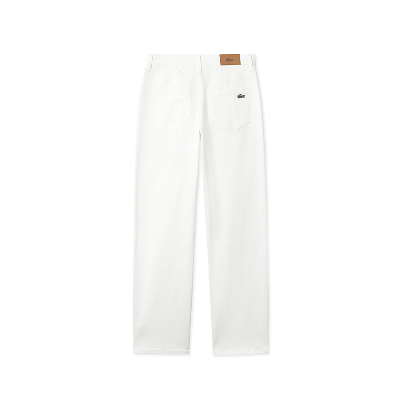 Джинсы женские Moderate Straight Fit LACOSTE, темно-синий с оттенком — фото 3
