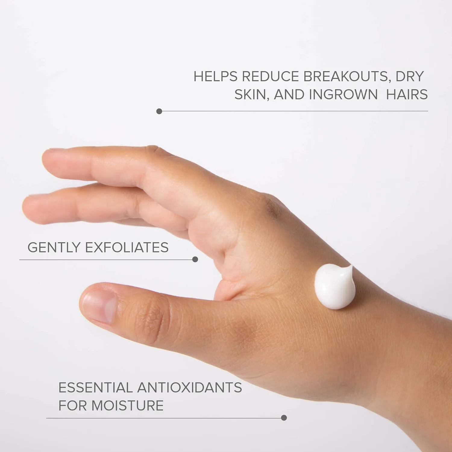 PRIORI Skincare лосьон для рук и тела с молочной кислотой AHA, витаминами C, A, E, сыворотка для коррекции растяжек, без отдушки, 118 мл — фото 4