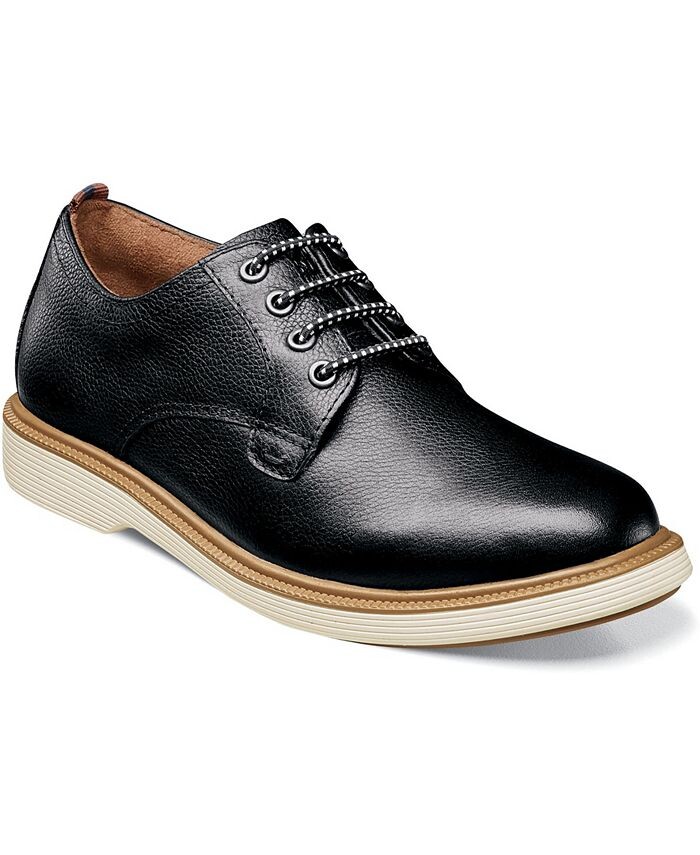 

Оксфорды с простым носком Little Boy Supacush Florsheim, черный