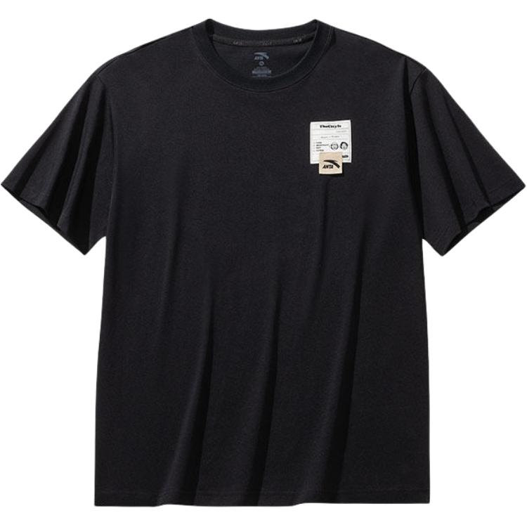 

ANTA Футболка ZOLA Life Collection мужская базовая black, Черный, ANTA Футболка ZOLA Life Collection мужская базовая black