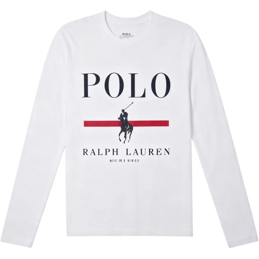 Футболка Big Pony Polo Ralph Lauren белая