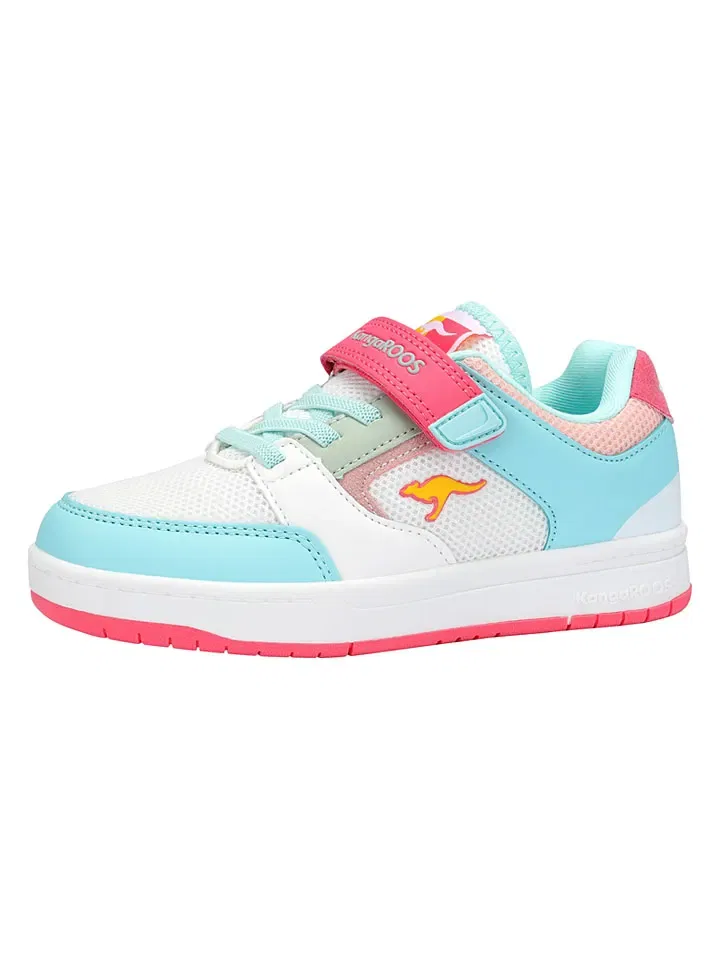 Обувь для детей Kangaroos белая/бирюзовая