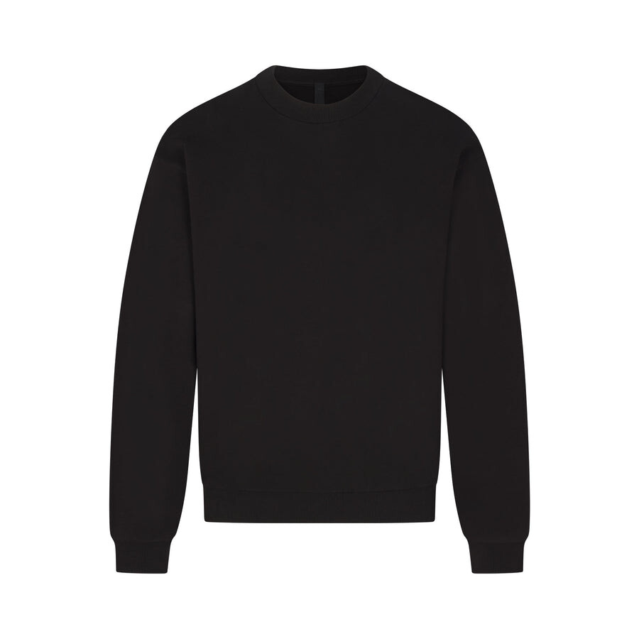 

Мужская классическая рубашка с круглым вырезом SKIMS Terry, цвет Washed Obsidian