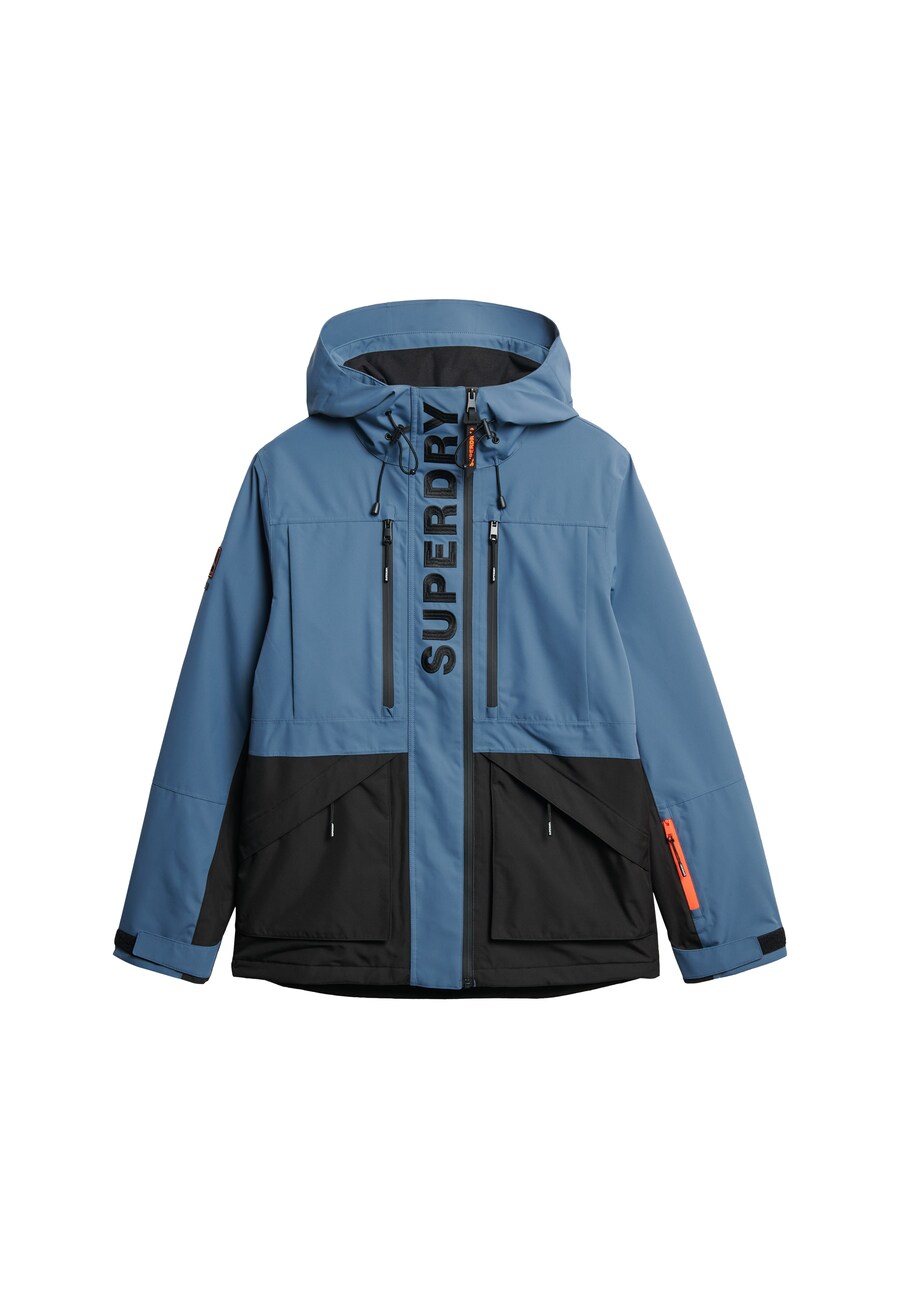 

Спортивная куртка Superdry Ultimate Freestyle, синий/черный