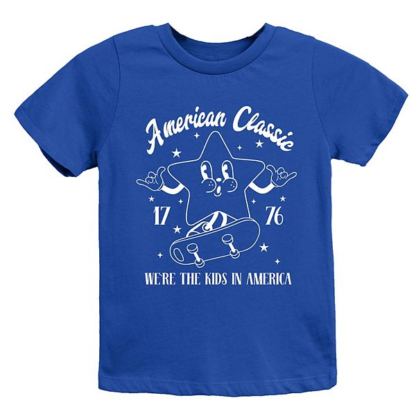 

Футболка American Classic Kids in America The Juniper Shop, Royal