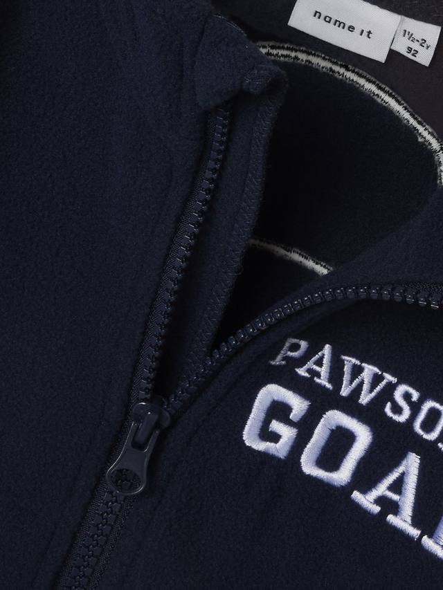 Детская флисовая толстовка Paw Patrol с молнией NAME IT, Navy Blazer — фото 3