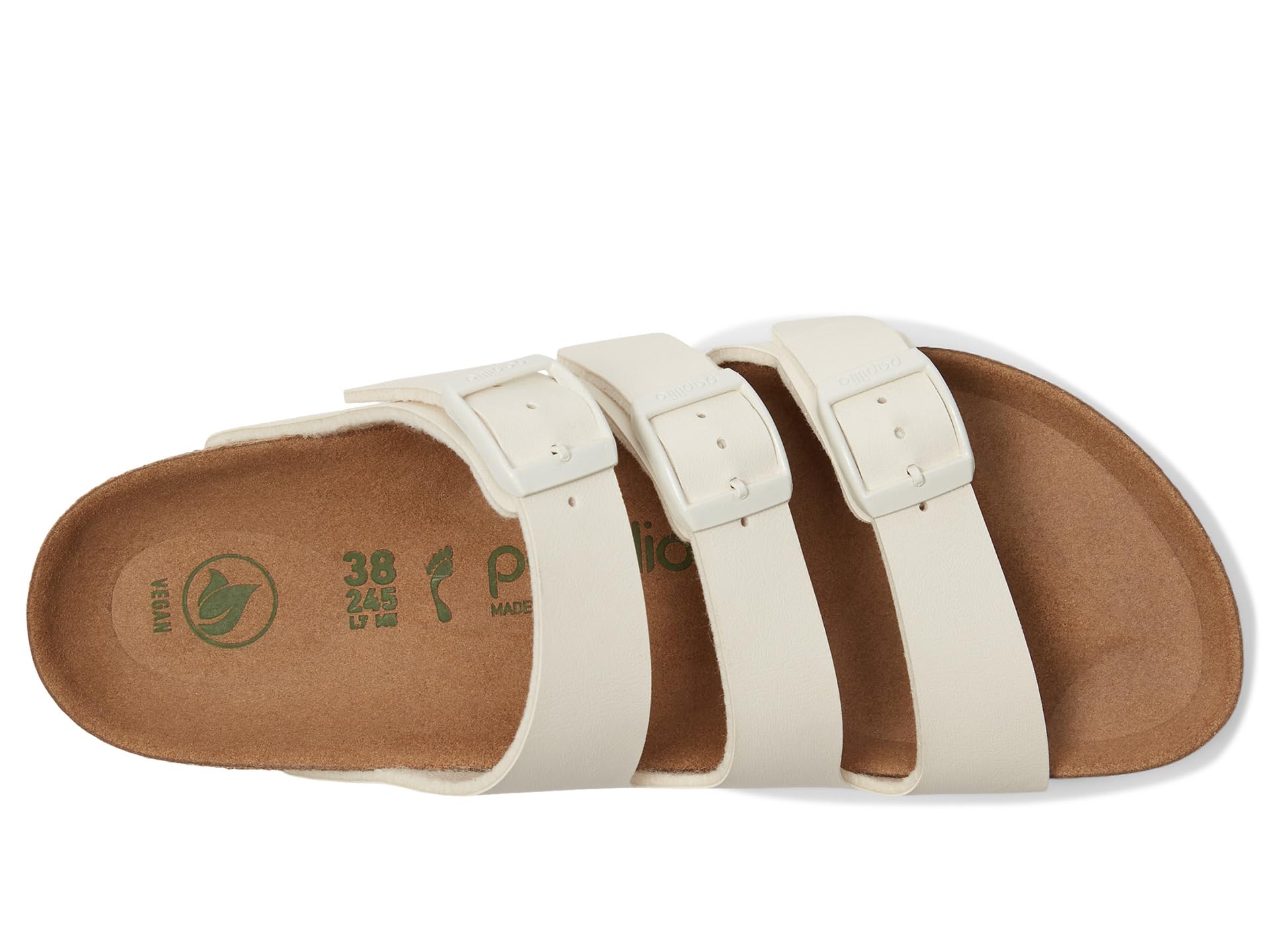 Сандалии Birkenstock Papillio By Birkenstock Florida Platform - Vegan, Eggshell — фото 2