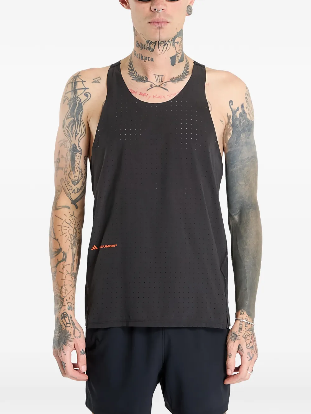 

Жилет с перфорированными элементами X Hermanos Koumori Adidas, черный