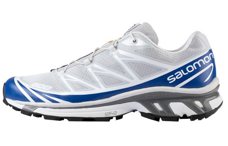 

Кроссовки XT-6 унисекс с низким верхом белые/синие Salomon дубль