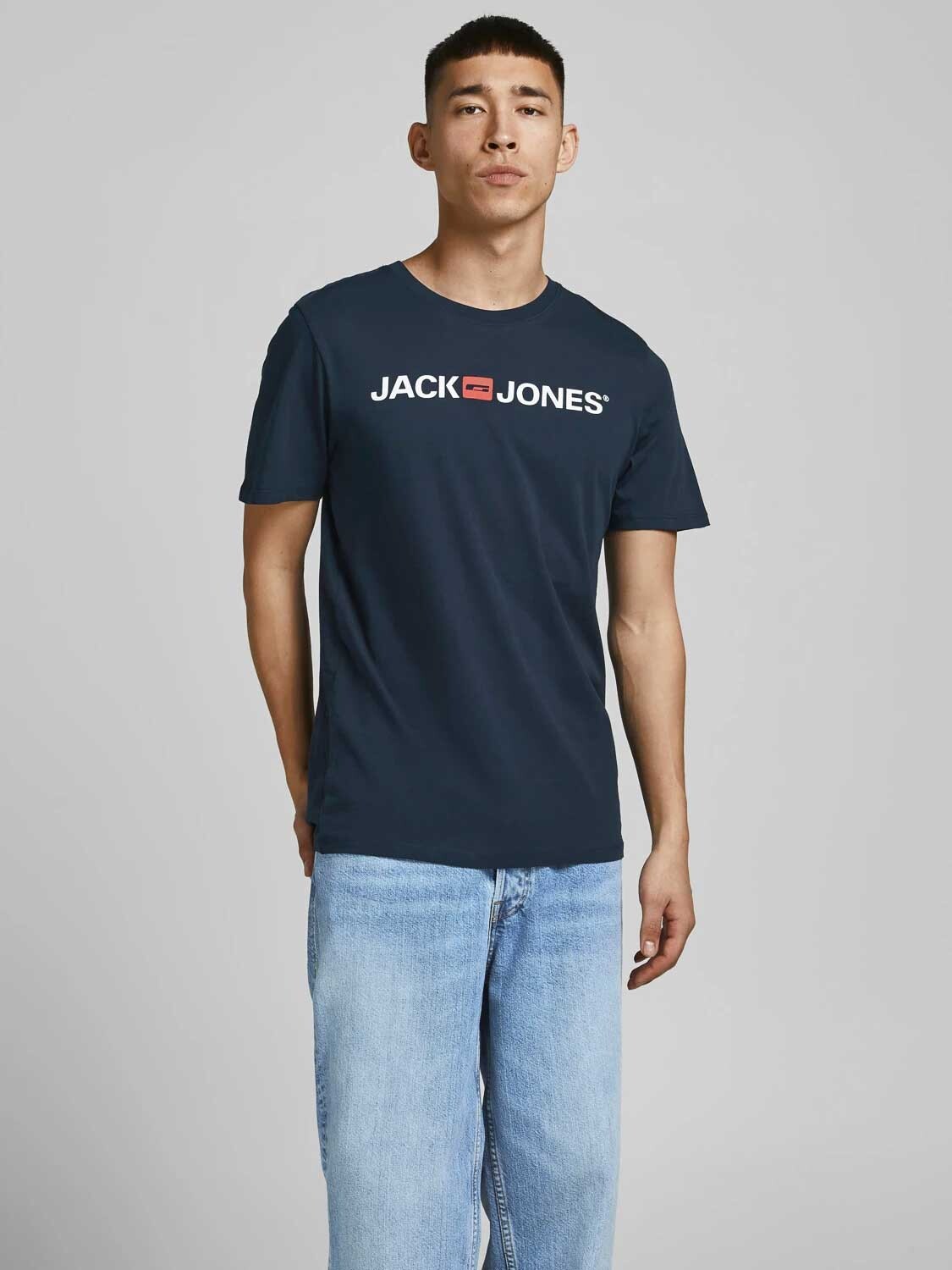 

Футболка Jack & Jones CORP LOGO, синий