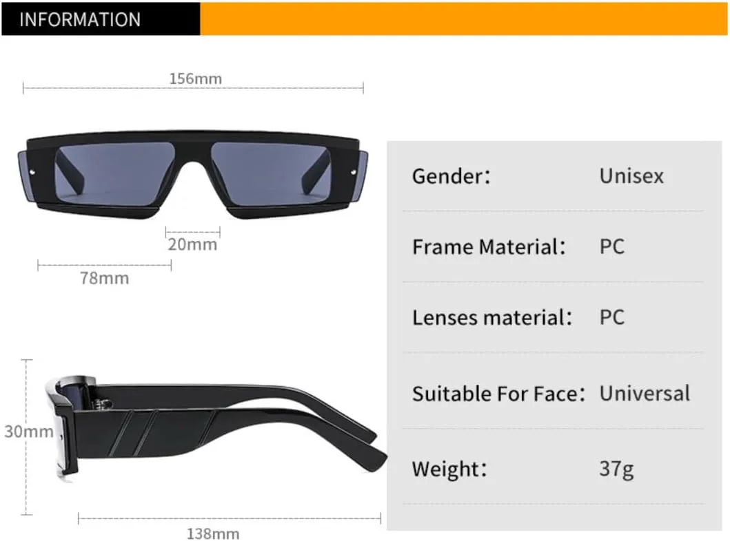 

Солнцезащитные очки для мужчин и женщин - защита UV400 - маленькая оправа, линзы конфетных цветов, для занятий спортом на открытом воздухе и вождения DSVIGF, Yellow