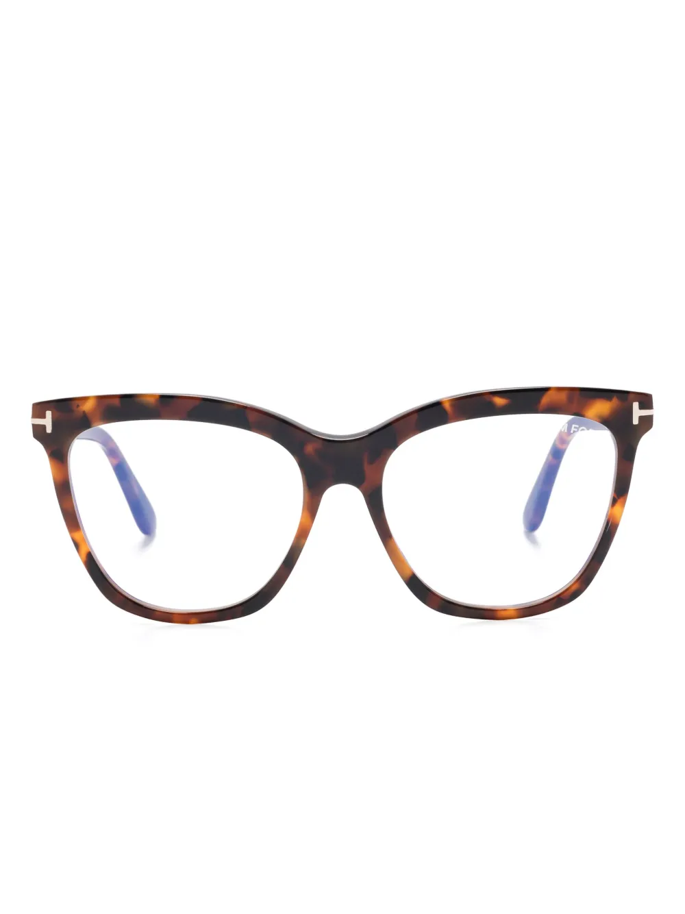 

Очки в оправе 'бабочка' TOM FORD Eyewear, коричневый
