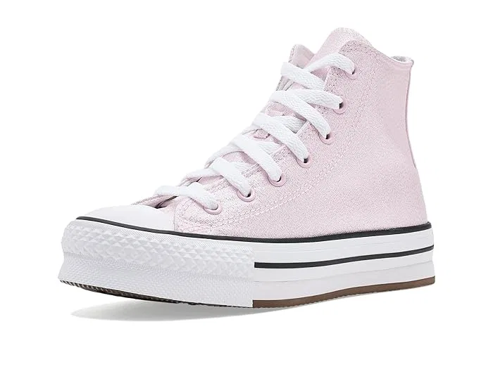 Кроссовки платформа Chuck Taylor All Star Lift Platform Shine Converse Kids, New Found Bloom/White/Black